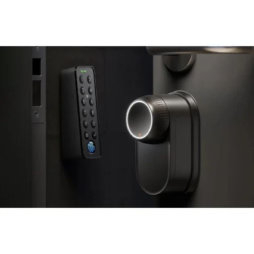 SwitchBot Lock Ultra+Hub Mini Matter+Érintőbillentyűzet 3 az 1-ben - Fekete - 4