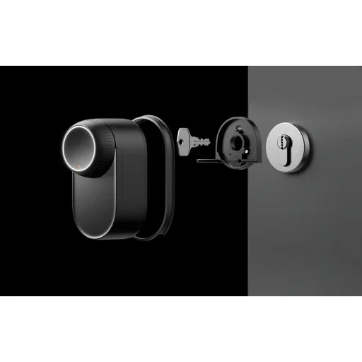 SwitchBot Lock Ultra+Hub Mini Matter+Érintőbillentyűzet 3 az 1-ben - Fekete - 5