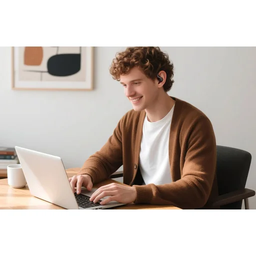 UGREEN FitBuds WS213 vezeték nélküli fejhallgató (fekete) - 11