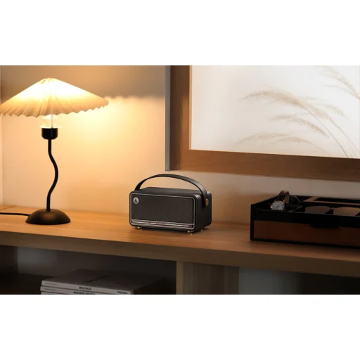 Edifier MP330 Retro Fekete Hordozható Bluetooth Hangszóró - 9