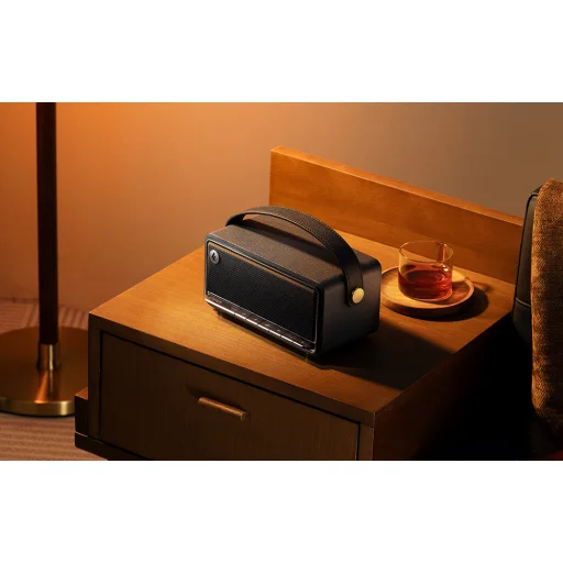 Edifier MP330 Retro Fekete Hordozható Bluetooth Hangszóró - 11