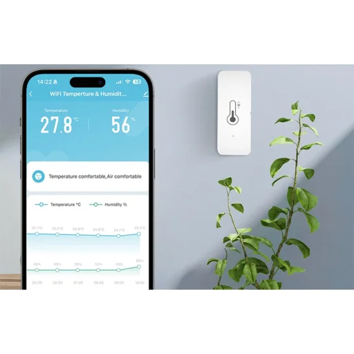 Avatto WHS10 WiFi Hőmérséklet- és Páratartalom-érzékelő - 8