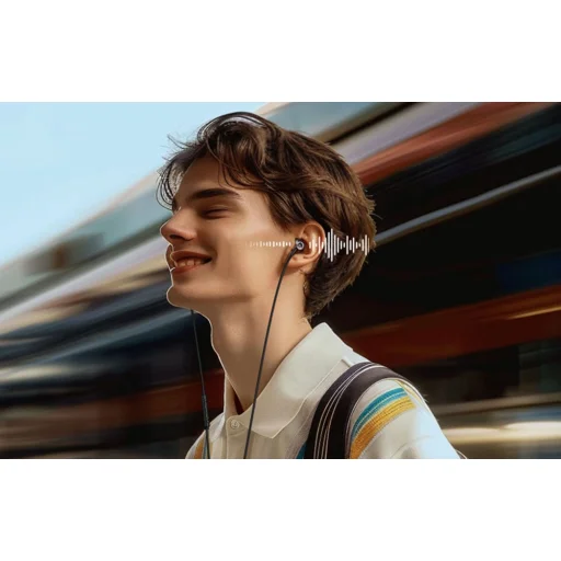 UGREEN USB-C EP106 vezetékes fülhallgató (fekete) - 6