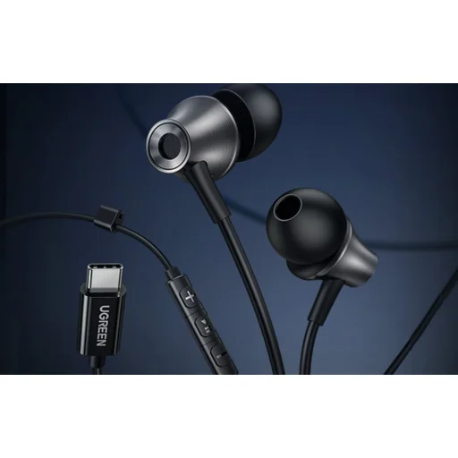 UGREEN EP105 Vezetékes Fülhallgató (fekete) - 4