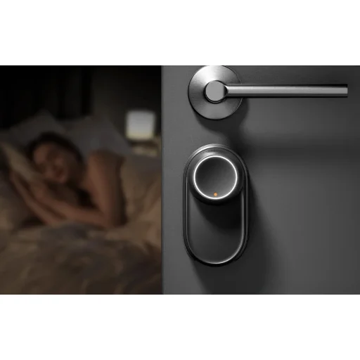 SwitchBot Lock Ultra+Hub Mini (Matter)+Keypad Vision 3 az 1-ben Fekete - 7