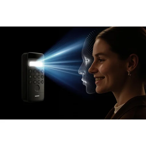 SwitchBot Lock Ultra+Hub Mini (Matter)+Keypad Vision 3 az 1-ben Fekete - 3