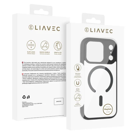 Liavec puha tok iPhone 17 Pro Max tok fekete - 7