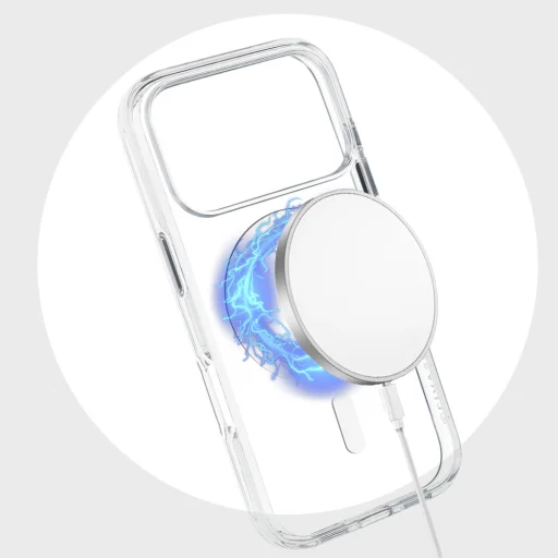 Liavec Pure tok iPhone 17 Pro fehér tok - 5