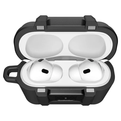 Apple Airpods Pro 3 Spigen Lock Fit Matte Fekete tok - 9