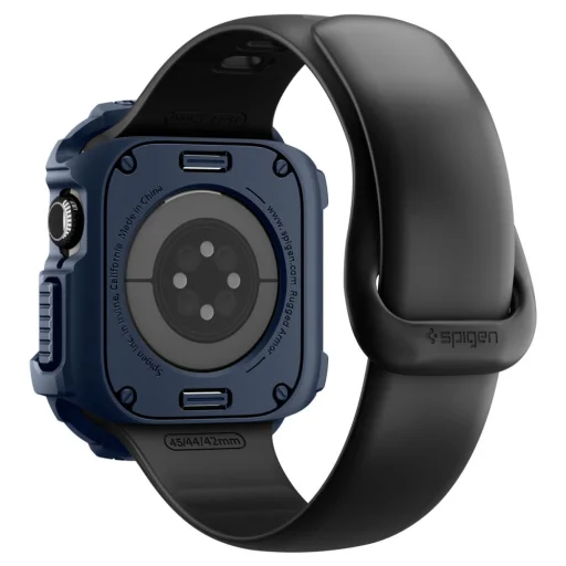 Apple Watch 10 / 11 (42 mm) Spigen Rugged Armor V2 tok Kék - 4