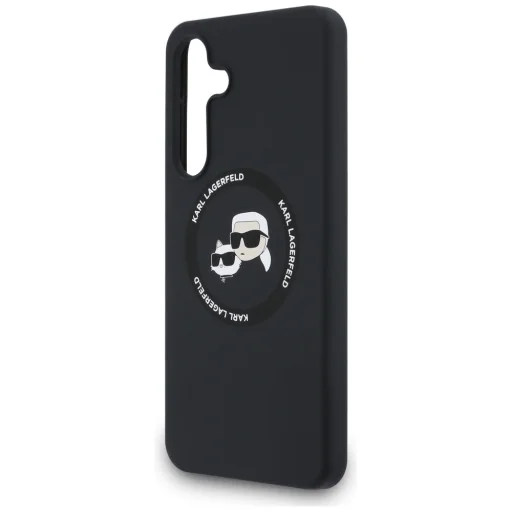 Samsung Galaxy S25 FE Karl Lagerfeld Szilikon Karl&Choupette Heads MagSafe tok fekete - 6