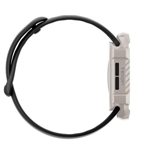 Apple Watch 10 / 11 42mm Spigen Rugged Armor V2 Dűne Bézs tok - 8