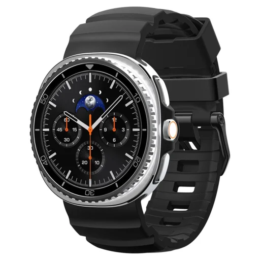 Samsung Galaxy Watch 8 / 8 Classic (40 / 44 / 46 mm) Spigen WBS2 szíj fekete - 1