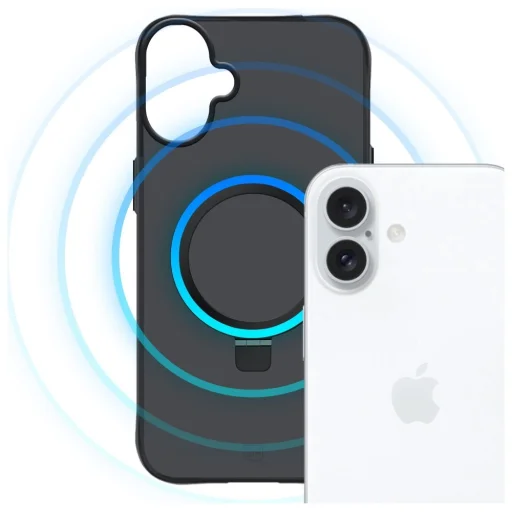 iPhone 17 tok 3MK Smoke tok Mag&Stand - 4