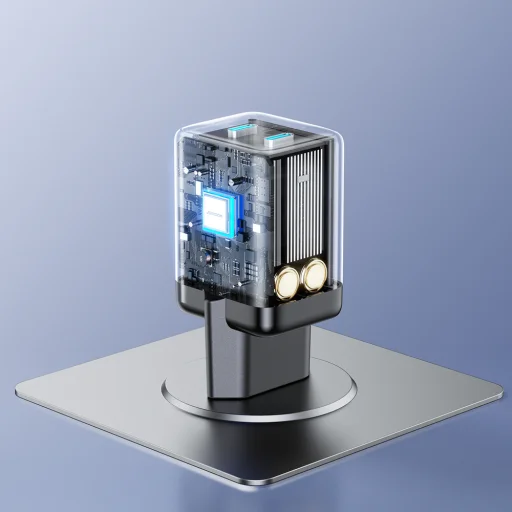 Joyroom JR-TCG17 45W hálózati USB-C töltő adapter (EU csatlakozó) - fekete - 3