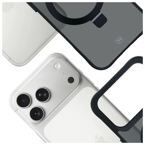 iPhone 17 Pro Max Mag&Stand sötét tok - 7