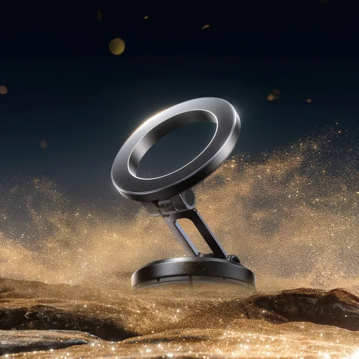 Joyroom JR-ZS505 Mágneses műszerfali tartó MagSafe kompatibilis - Fekete - 9