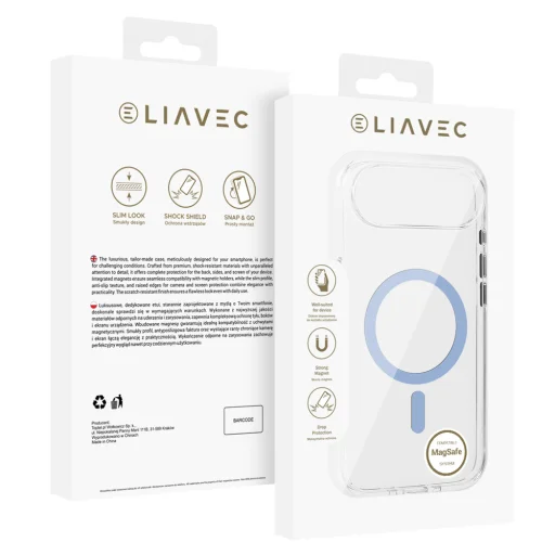 Liavec Pure tok iPhone 17 Air light blue - 8