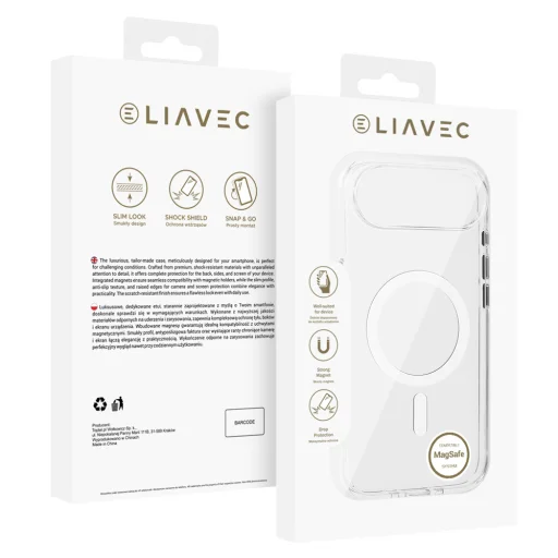 Liavec Pure tok iPhone 17 Air fehér tok - 8
