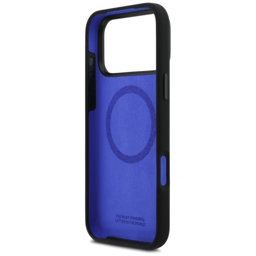 iPhone 17 Pro Max BMW M Szilikon Logó MagSafe Fekete tok - 7