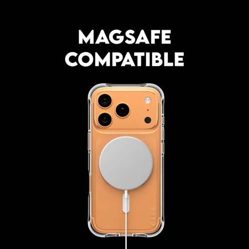  iPhone 17 Pro Átlátszó PanzerGlass® - CARE Divatos tok fehér MagSafe-kompatibilitással - 7