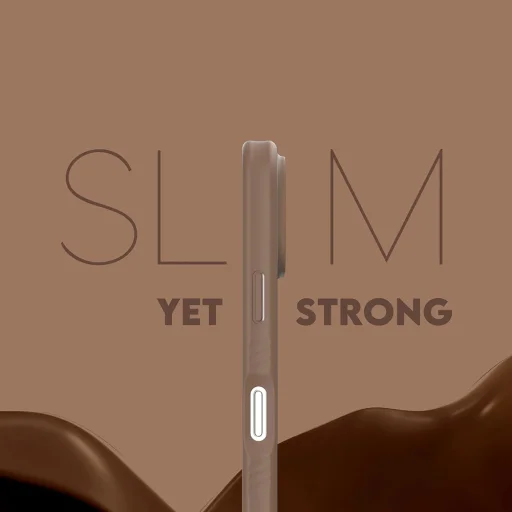  iPhone 17 Pro PanzerGlass® CARE Divatos tok MagSafe kompatibilis - Samba Espresso - 5