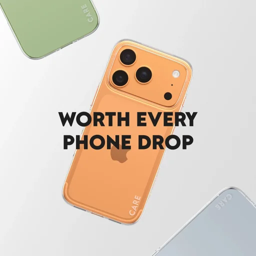  iPhone 17 Pro Átlátszó PanzerGlass® CARE Divatos Tok Röntgen Puha Alap tok - 5