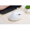 Delux M618C Vezeték nélküli függőleges egér 2.4G 1600DPI RGB (fehér) thumbnail