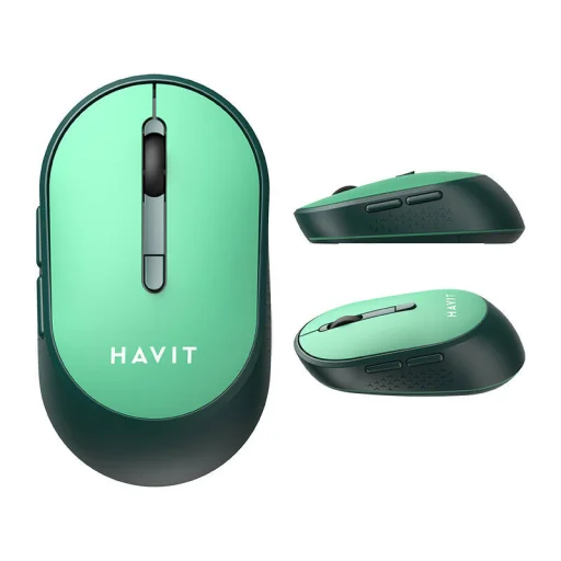 Havit MS78GT-G univerzális vezeték nélküli egér (zöld) - 7