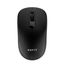 Vezeték nélküli egér (Havit MS626GT) - 2.4GHz, 1200 DPI, ABS, PC, AA Elem - Fekete