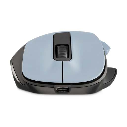 Hama MW-500 V2 Wireless Mouse with Rechargeable Battery - Light Blue - 3