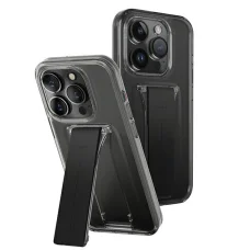 Uniq Heldro Mount állvánnyal iPhone 15 Pro Max 6.7" füst/fátyol füst tok