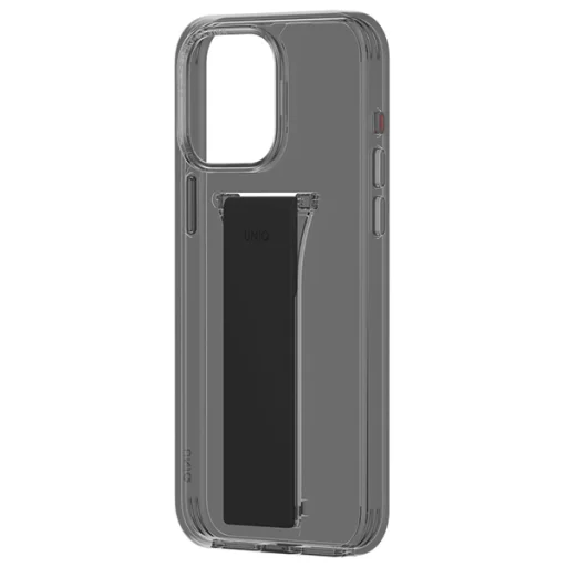 Uniq Heldro Mount állvánnyal iPhone 15 Pro Max 6.7" füst/fátyol füst tok - 5