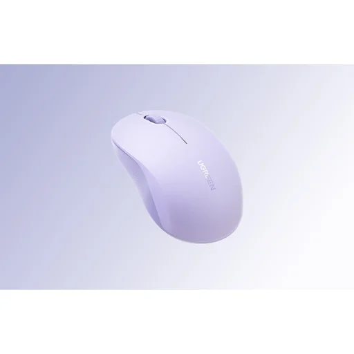Ugreen M331 Multi-mode Vezeték Nélküli Egér, Bluetooth 5.4 (Lila) - 2