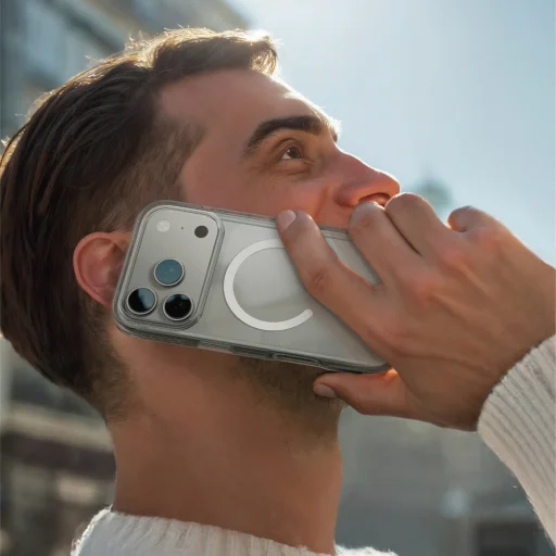 AmazingThing Titan Pro tok iPhone 17 Pro Max-hoz, MagSafe kompatibilis - Átlátszó - 8