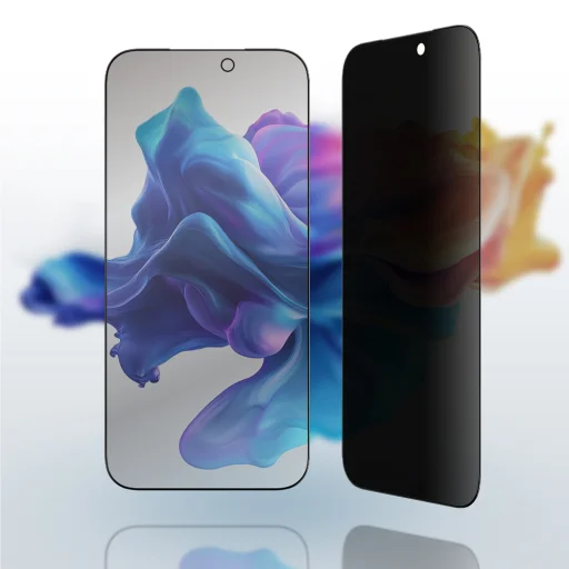 AmazingThing Radix Privacy edzett üvegfólia iPhone 17 Pro-hoz üvegfólia - 6