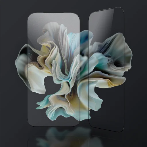 AmazingThing Titan Matte FusionFilter 7 edzett üveg üvegfólia iPhone 17 Pro Maxhoz - 4