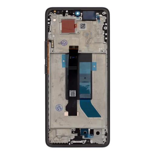 LCD Kijelző + Érintőegység + Elülső Borító Xiaomi Redmi Note 14 Pro 5G Midnight Black - 2