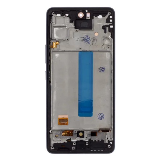 LCD kijelző + Érintőegység + Előlap Samsung A536B Galaxy A53 5G Fekete - 2