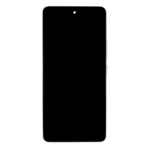 LCD kijelző + Érintőegység + Előlap Samsung A536B Galaxy A53 5G Fekete - 1