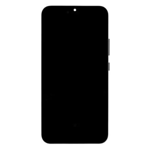 LCD kijelző + Érintőegység + Előlapi borítás Samsung A346B Galaxy A34 5G Grafit - 1