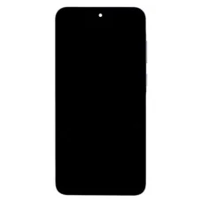 LCD kijelző + Érintőegység + Előlap Samsung A556B Galaxy A55 5G-hez, kék