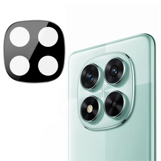 Xiaomi Redmi Note 14 Pro Fekete Techsuit Full Camera Glass üvegfólia - 1