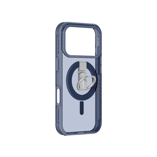 AmazingThing Titan Pro Grip Ring Set iPhone 17 Pro Max tok Kompatibilis MagSafe-kiegészítőkkel - Kék - 3
