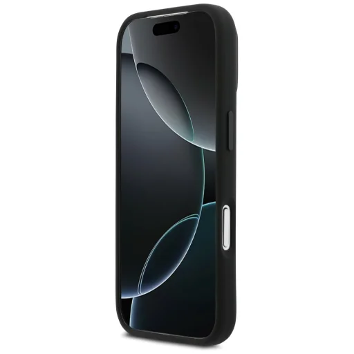 BMW M Szilikon Vízszintes Csík MagSafe Tok iPhone 17 Pro Fekete - 5