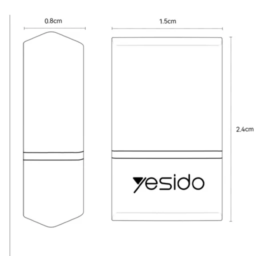 Yesido Wi-Fi Adapter (WP10) Beépített Antennával, USB-A, 150Mbps, WiFi4 2.4G, Plug and Play - Fekete - 6