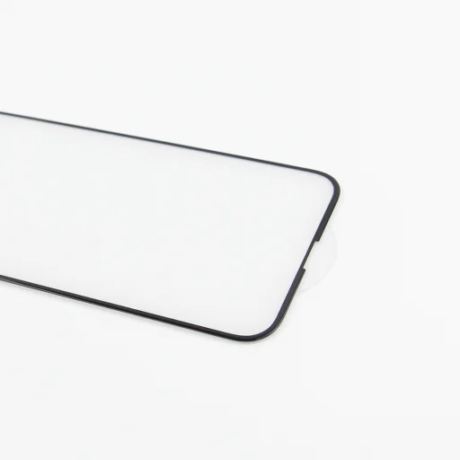 iPhone 16e 5D edzett üveg fekete keretes üvegfólia - 7