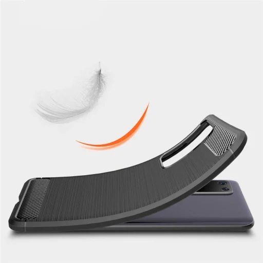 Huawei P40 Pro Techsuit - Carbon Silicone - Black tok - 3