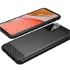 Samsung Galaxy A72 4G / A72 5G Techsuit - Carbon Silicone - Fekete tok thumbnail