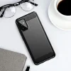 Samsung Galaxy A72 4G / A72 5G Techsuit - Carbon Silicone - Fekete tok thumbnail